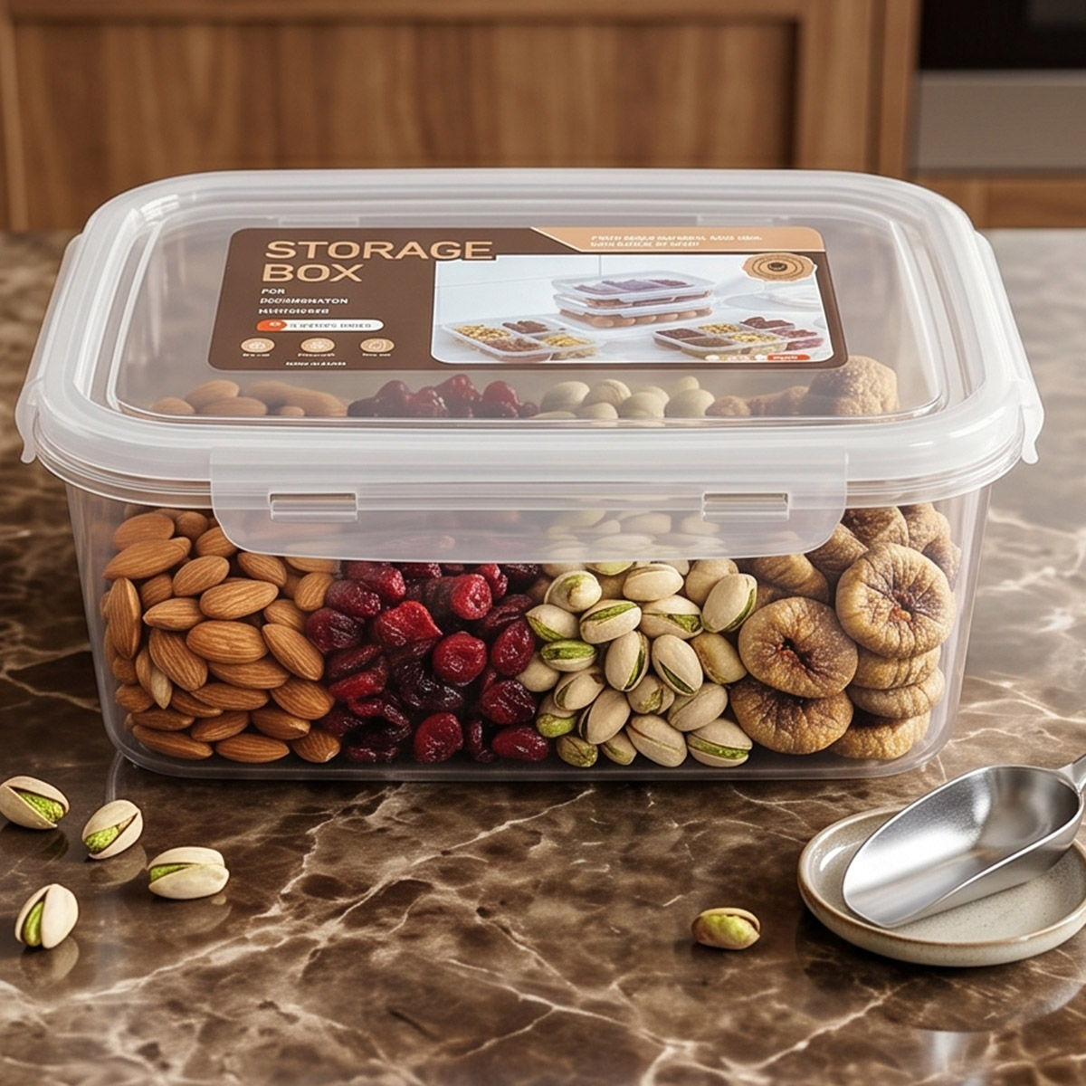 Plastic Storage Box With Cover