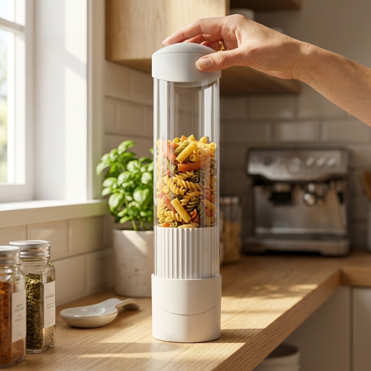 Clear Storage Dispenser Pasta