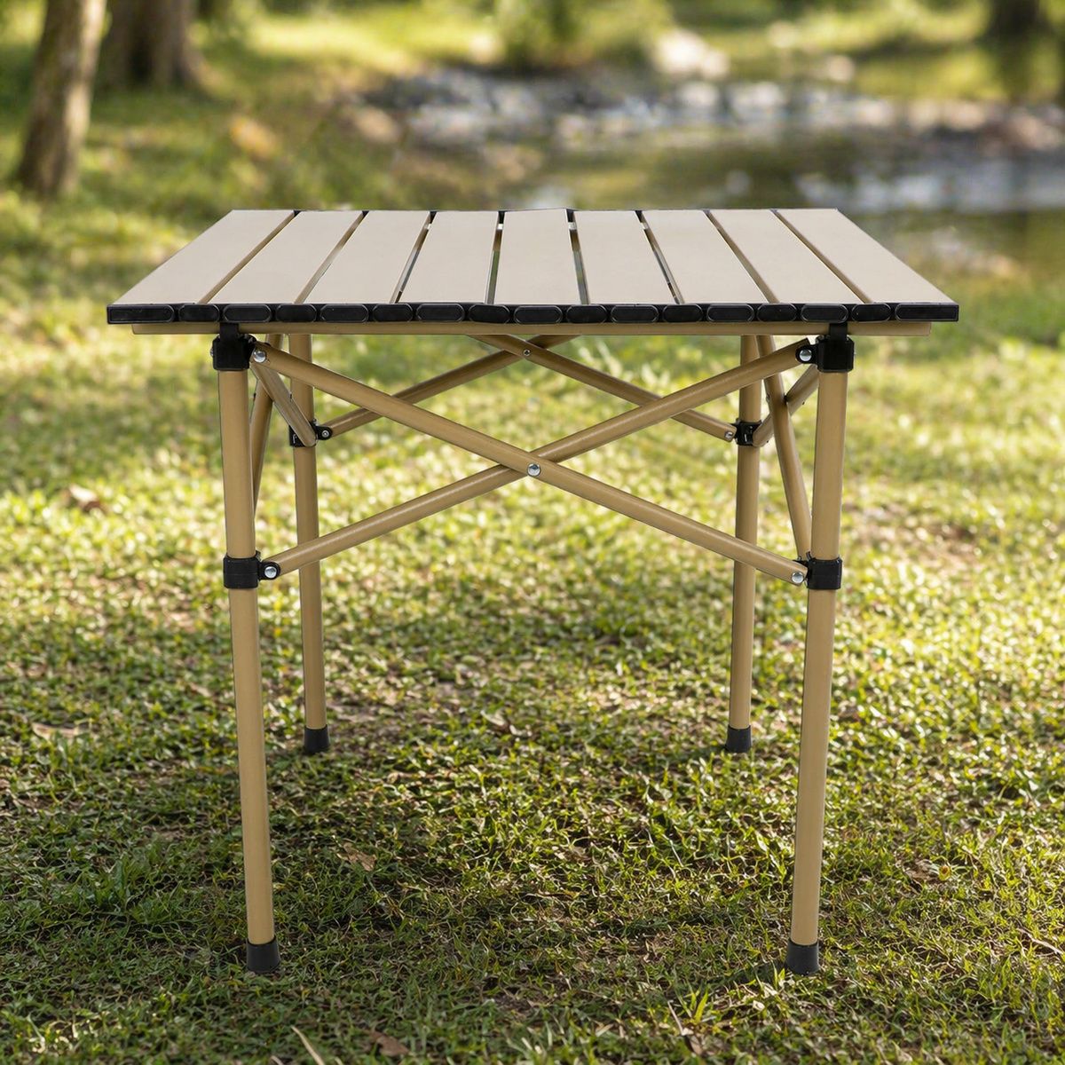 Folding Table Aluminium Table 50x53cm