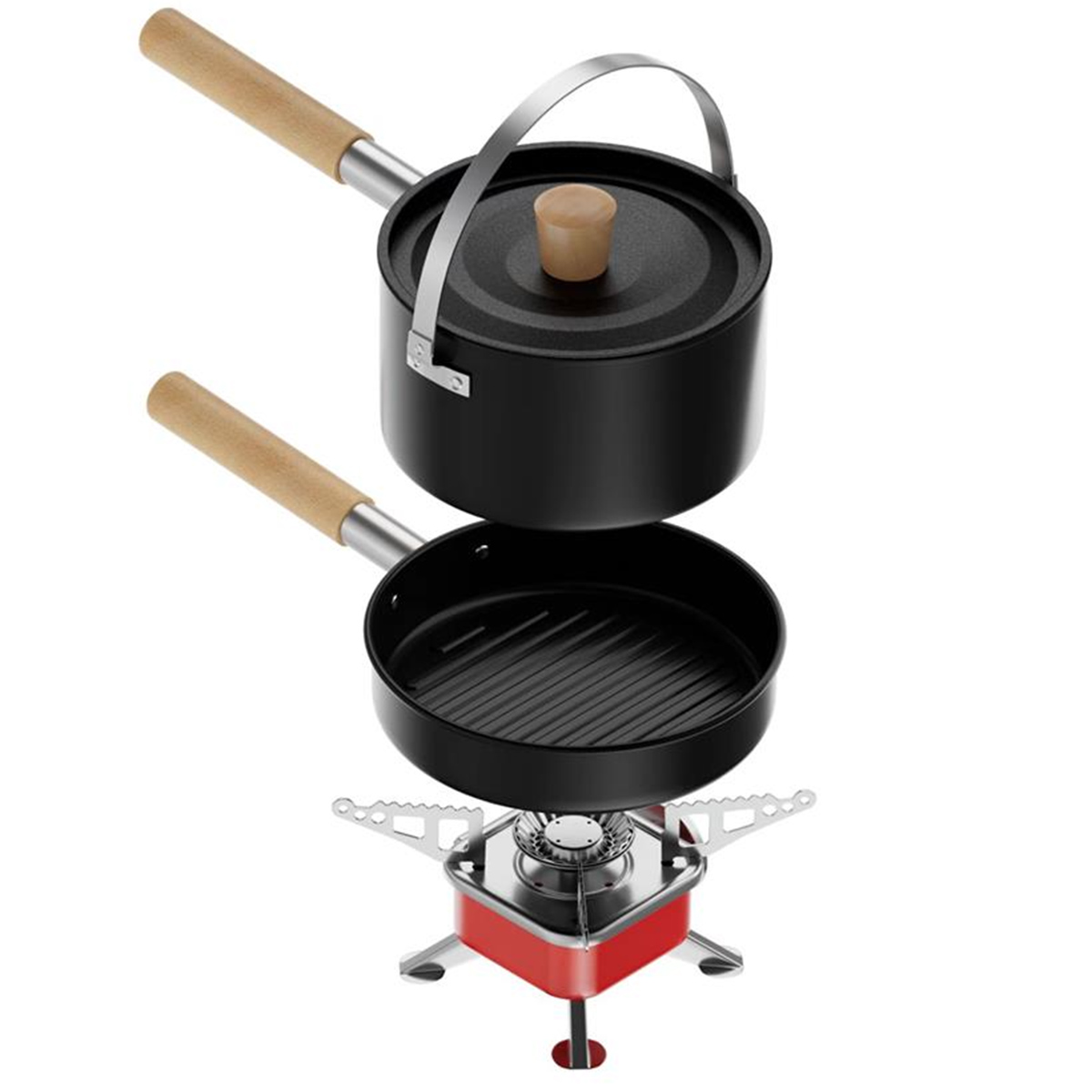 Cooking Set Outdoors