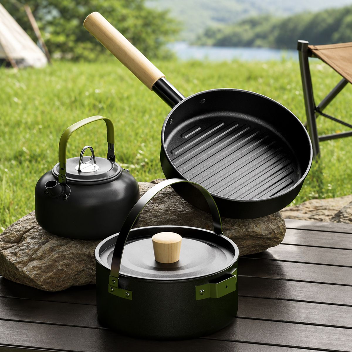 Cooking Set For Camping