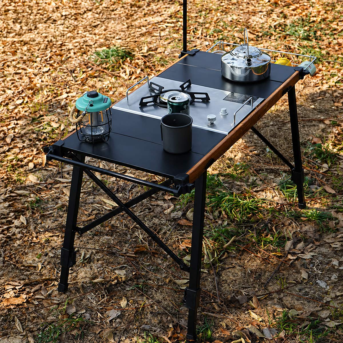 Camping Table With Built In Stove