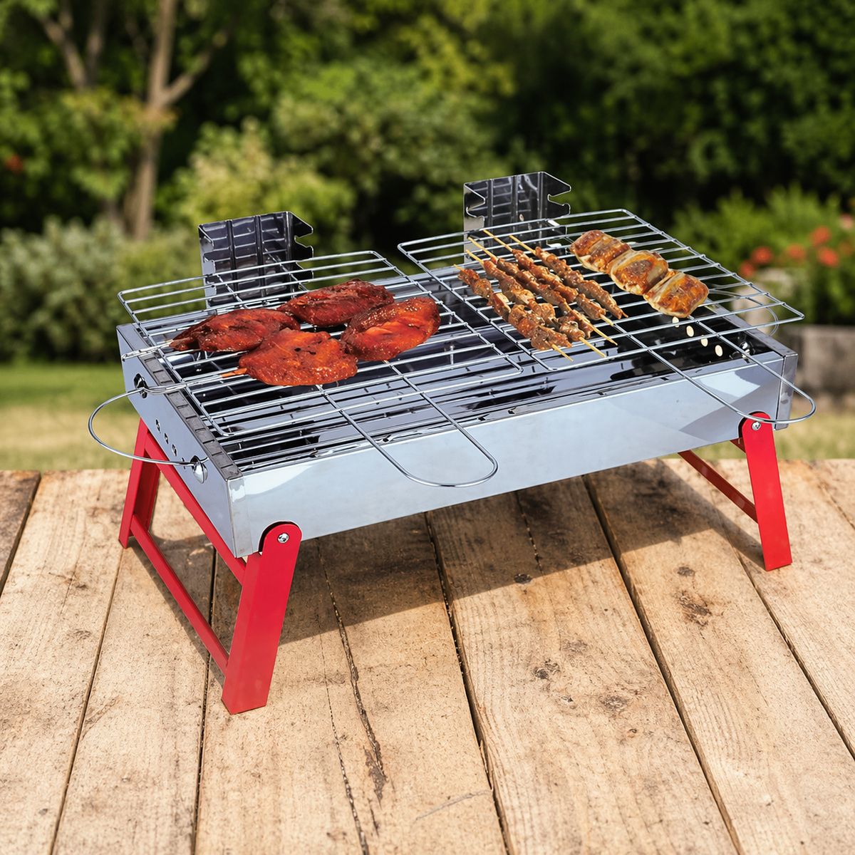 Barbecue Grill Stand