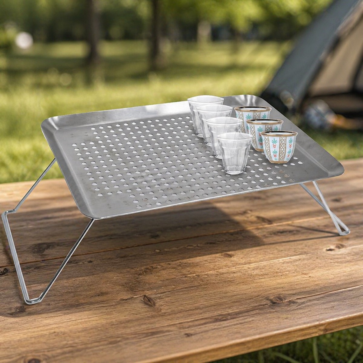 Barbecue Grill Stand