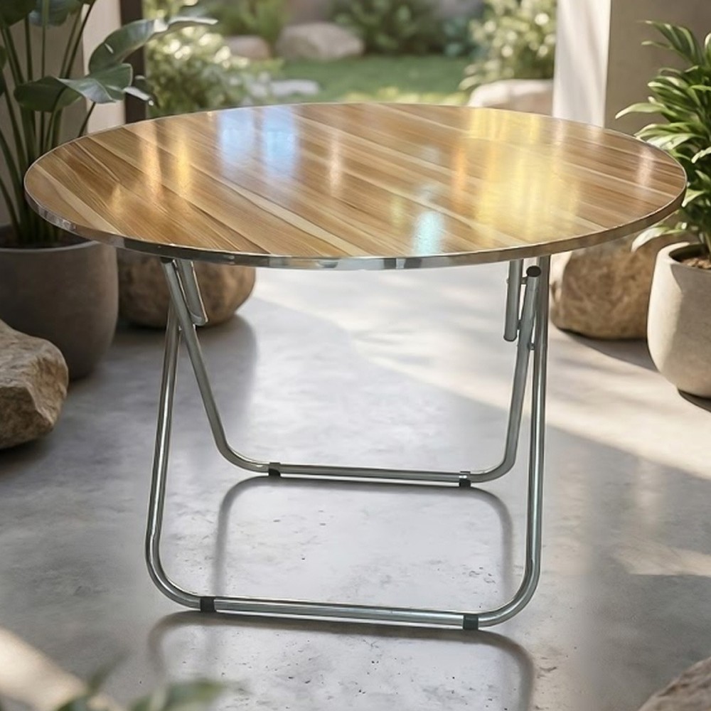 1Mx1M Wooden Table