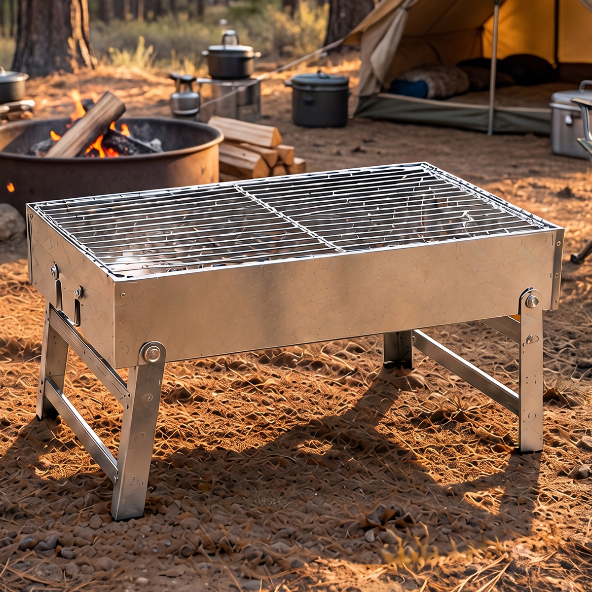 Foldable Iron Grill 44.5x26cm
