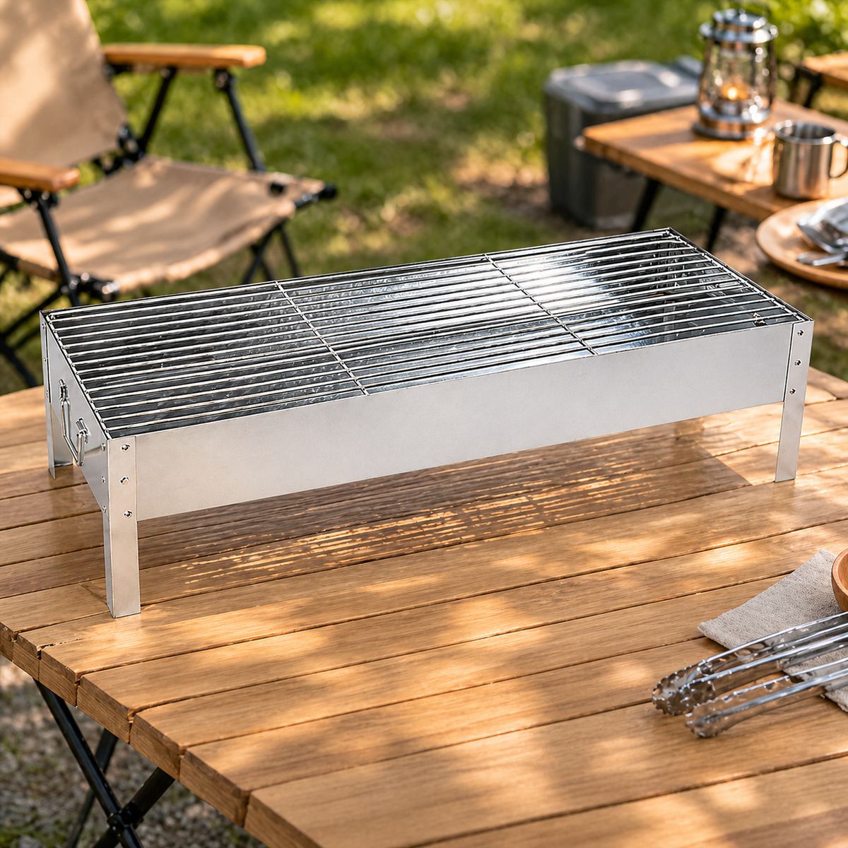 Large Iron Grill 76x26x15cm