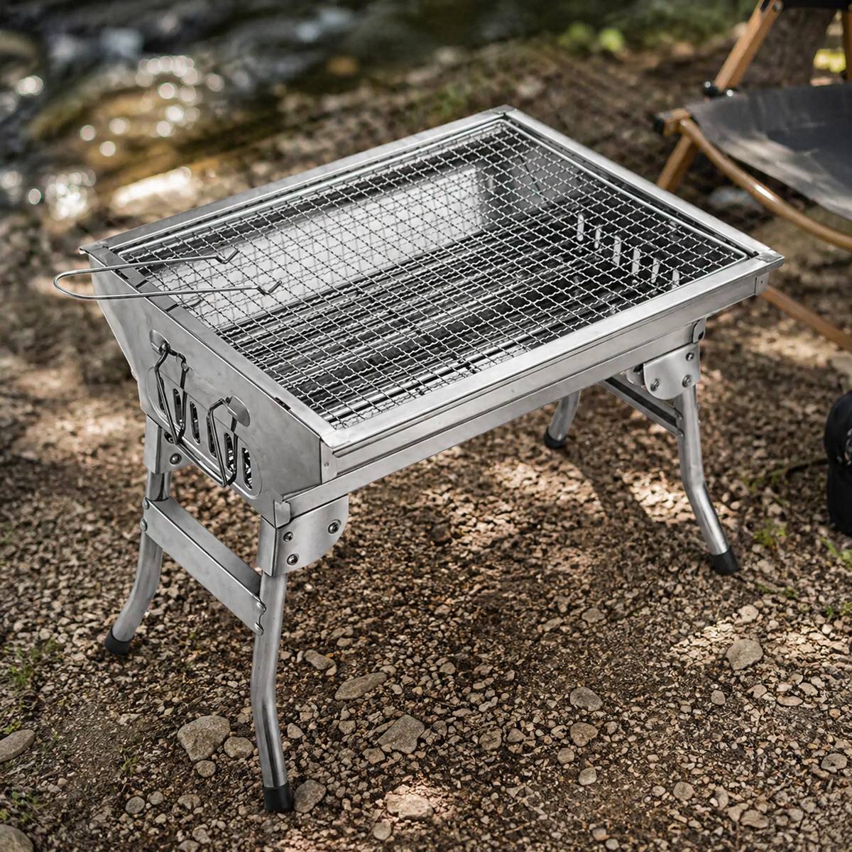 Barbecue Grill Stand 48x33x29cm