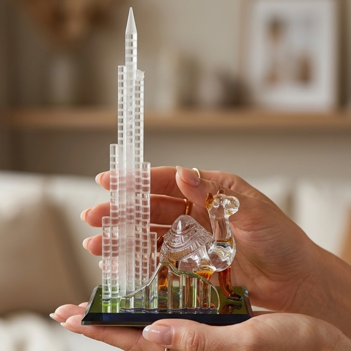 Burj Khalifa Crystal Souvenir