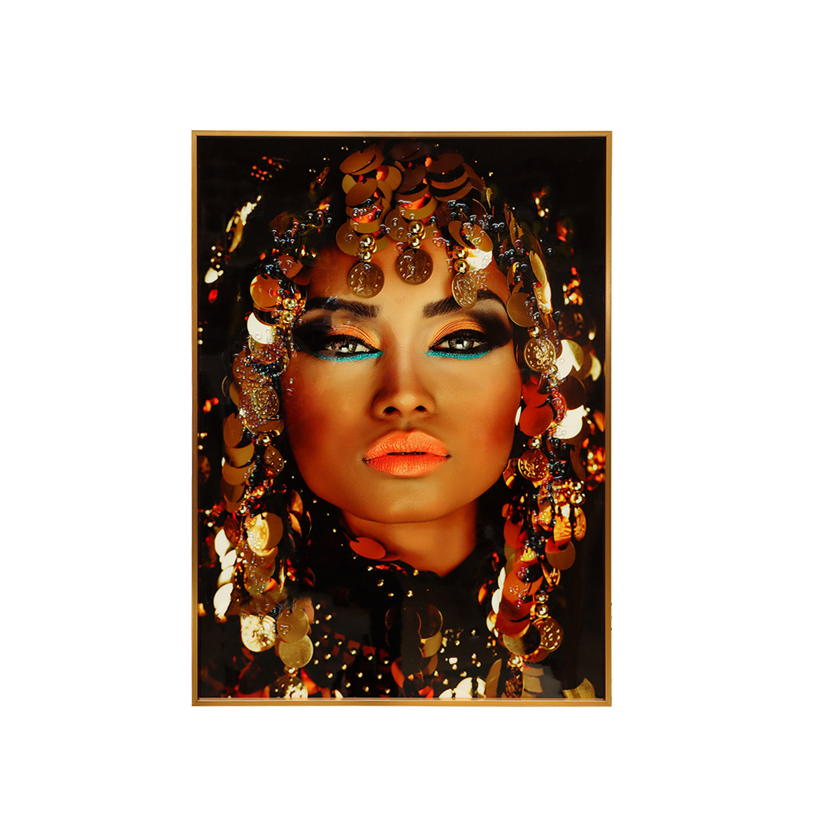 Decorative Picture Of Lady 50X70cm