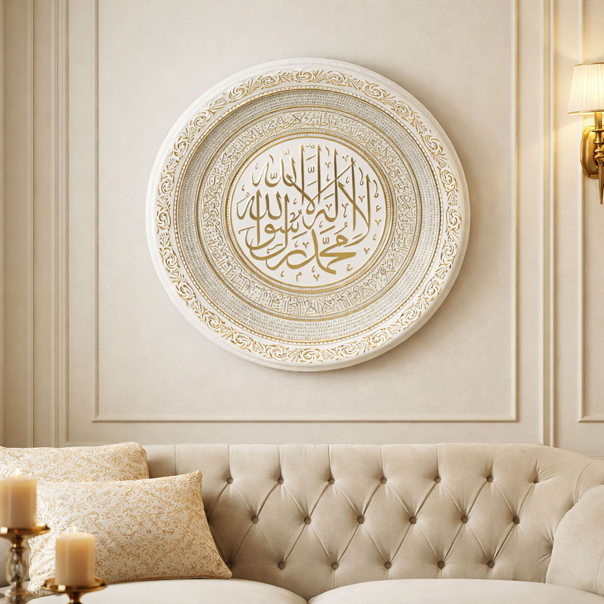 Decorative Islamic Wall Art 56x56cm