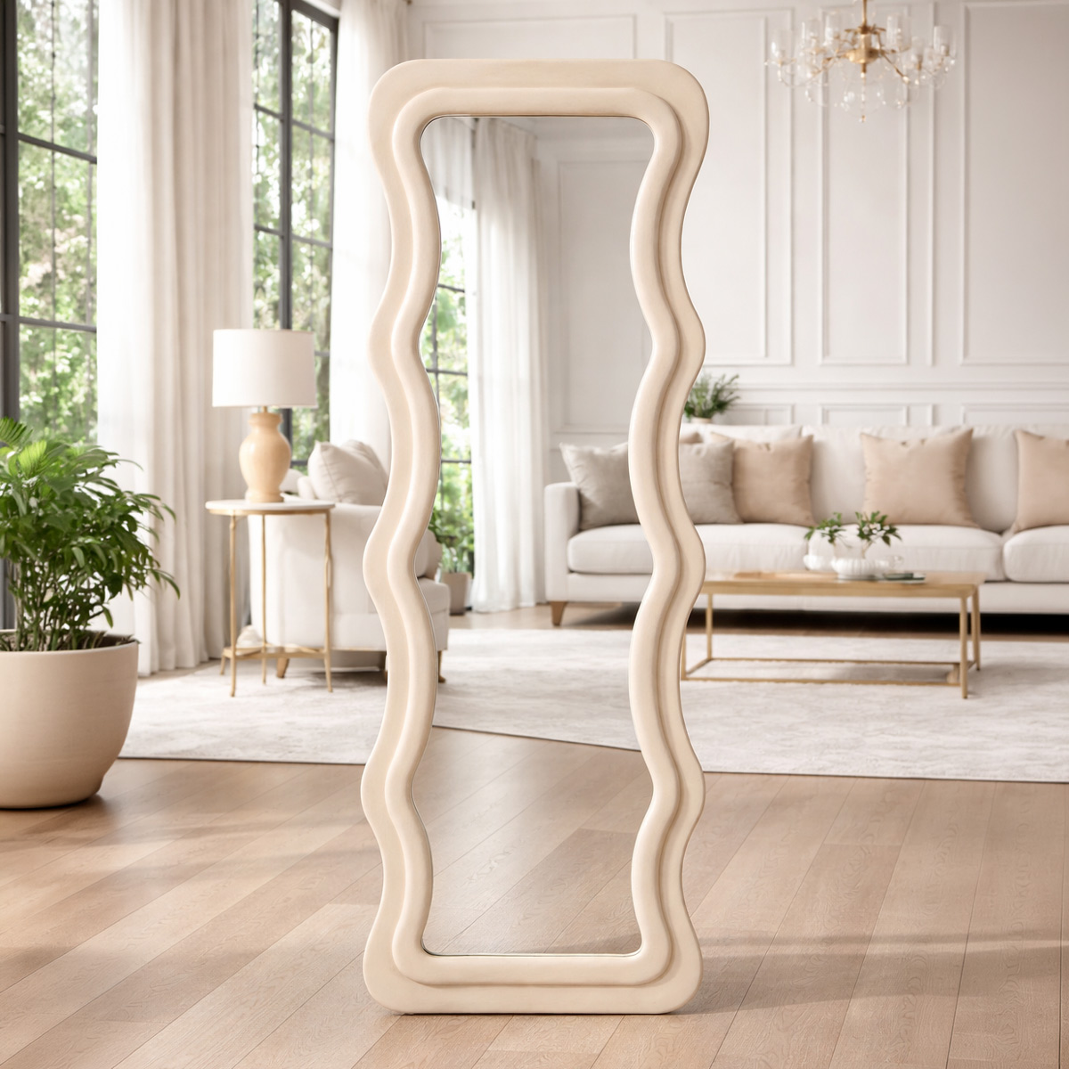 Wavy Full-Length Floor 60x160cm