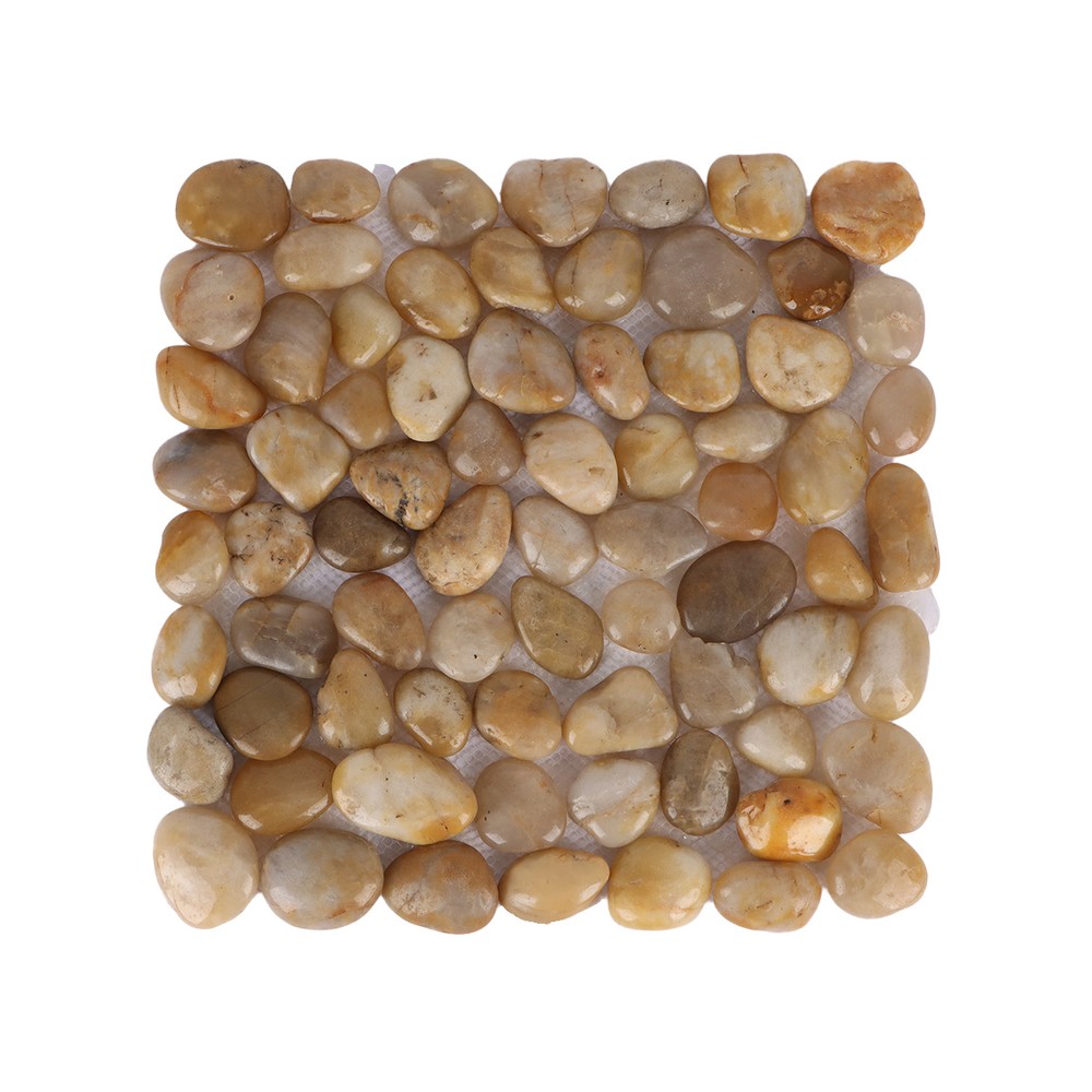 Marble Stone Table Mat 30x30cm Yellow