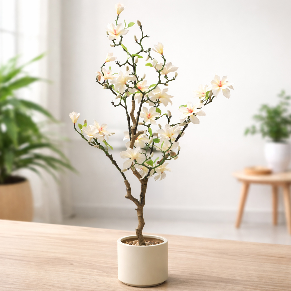 Artificial Magnolia Tree With Pot 120cm