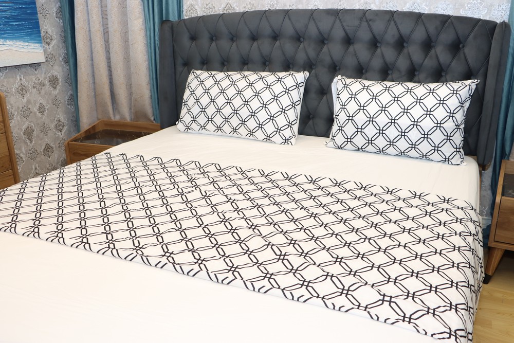 A&H Flat Sheet Set Double 4 Pieces 220x240cm