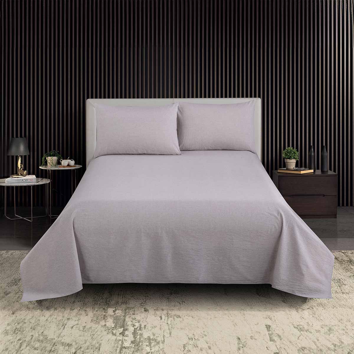 Bed Sheet 2 Pieces Set 160x220cm