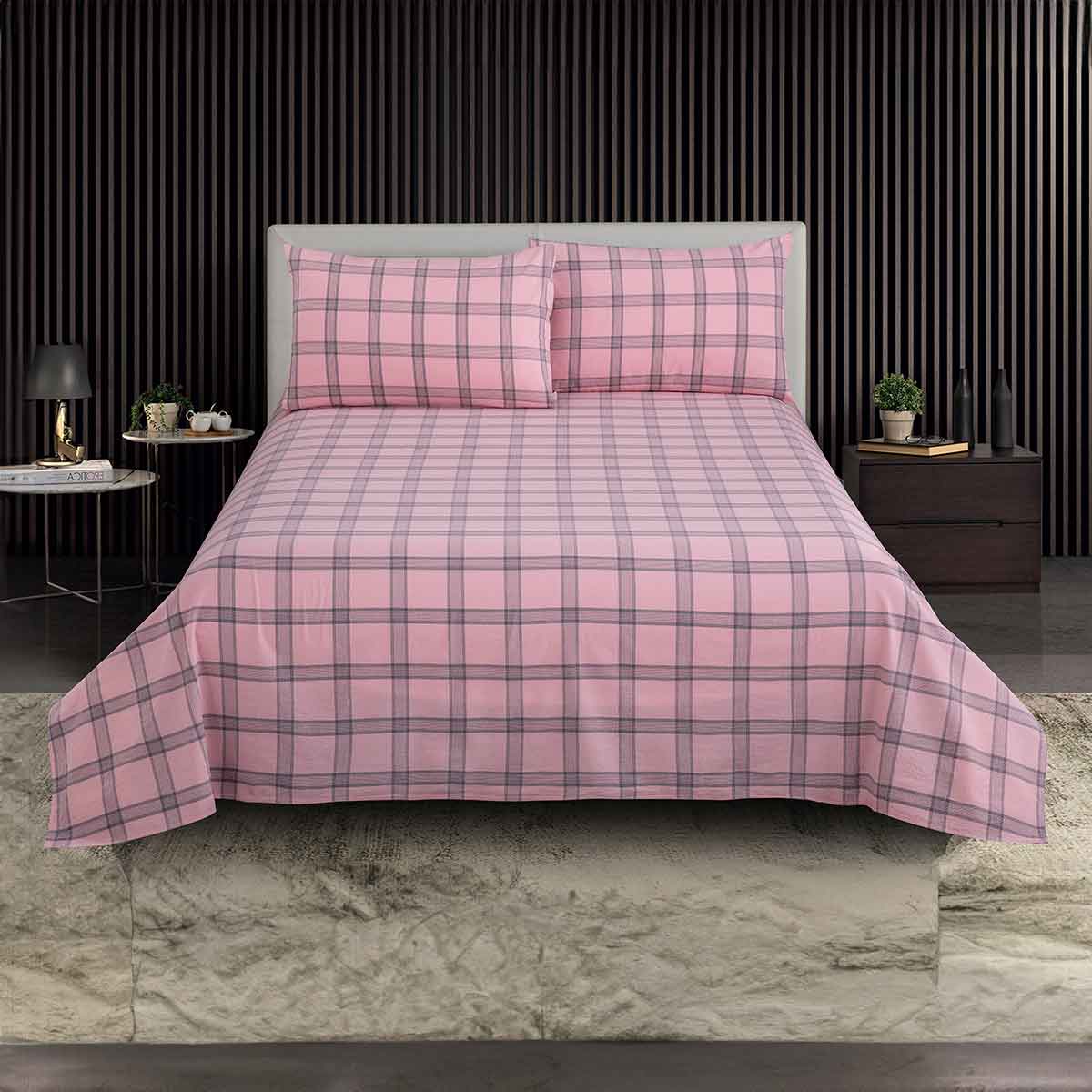 طقم ملاءة سرير 3 قطع 220×240 سم QT-2-56
