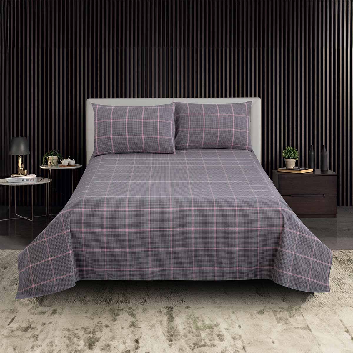 Bed Sheet 3 Pieces Set 220x240cm