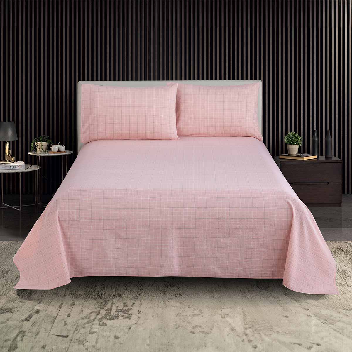 Bed Sheet 3 Pieces Set 220x240cm