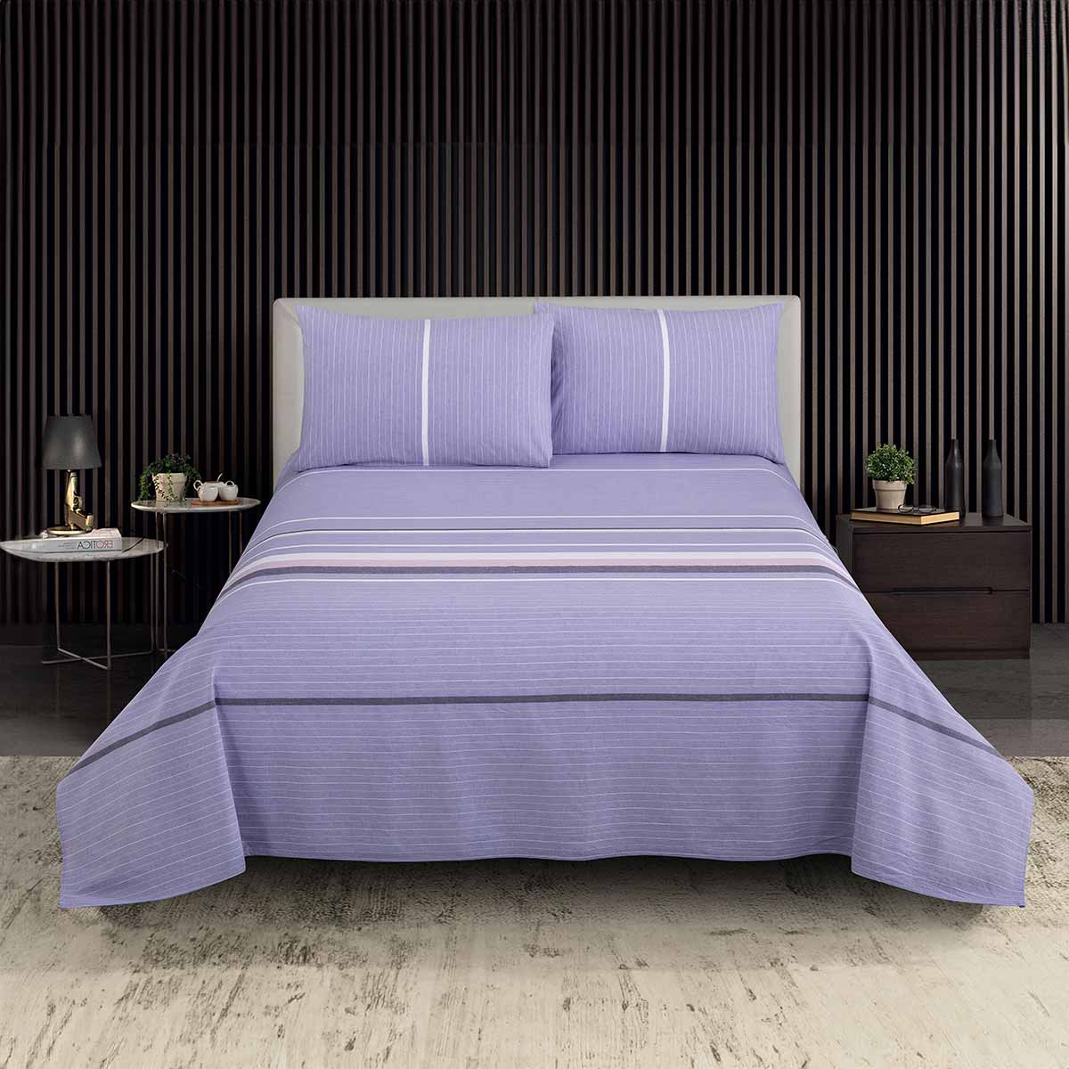 Bed Sheet 3 Pieces Set 220x240cm