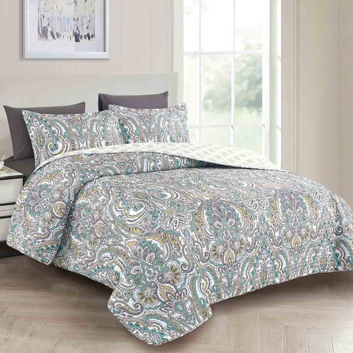 4 Pieces Single Bed Cover Set