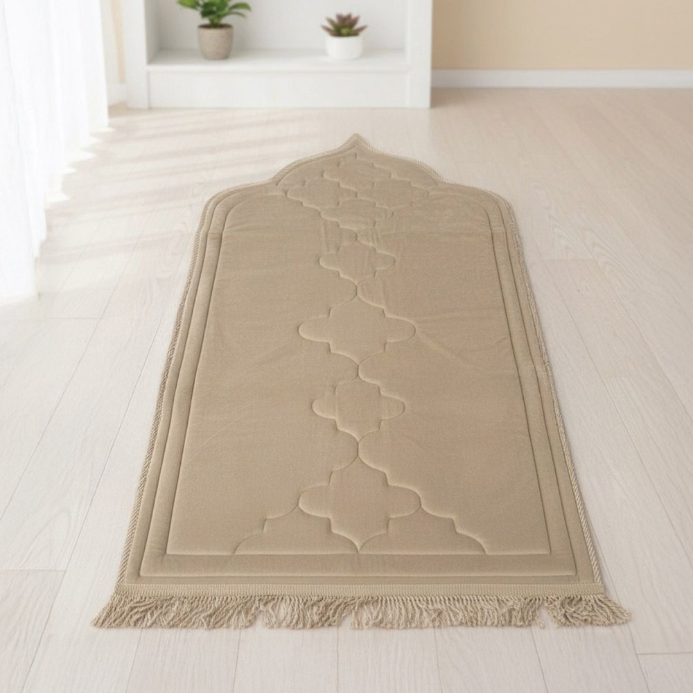 Standard Size Prayer Mat Beige