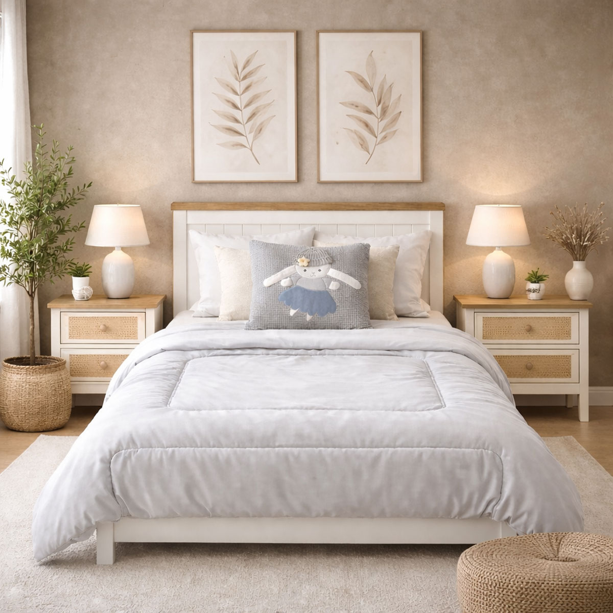 Kids Comforter With Cusion 110x150cm