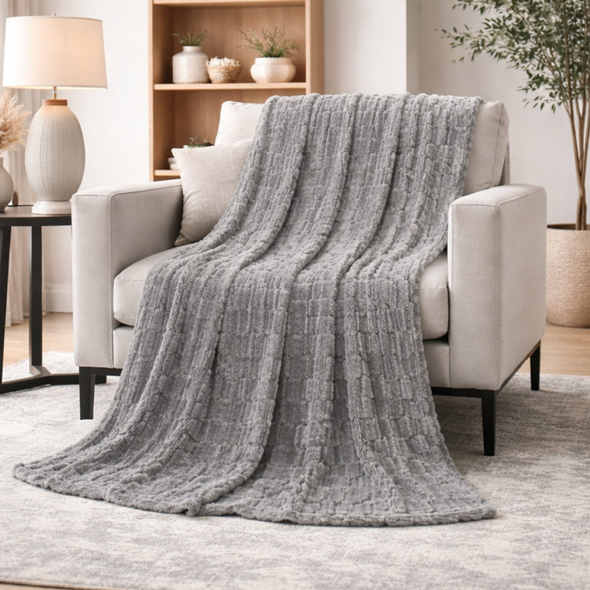 Fleece Blanket 200x230cm | Home Textiles | Bedding | Blankets & Throws Fleece Blanket 200x230cm | Home Textiles | Bedding | Blankets & Throws