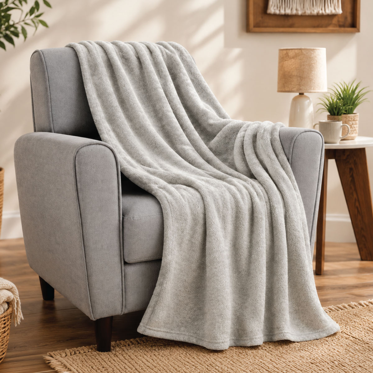 Fleece Blanket Grey