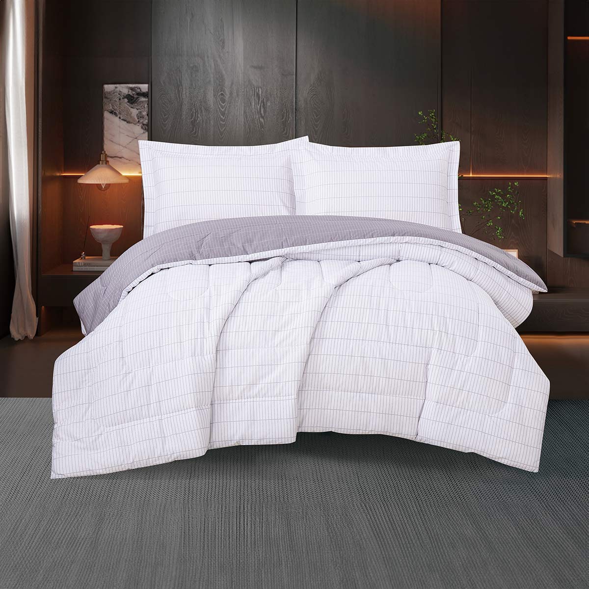 Bed Sheet 4 Pieces Set 220x240cm