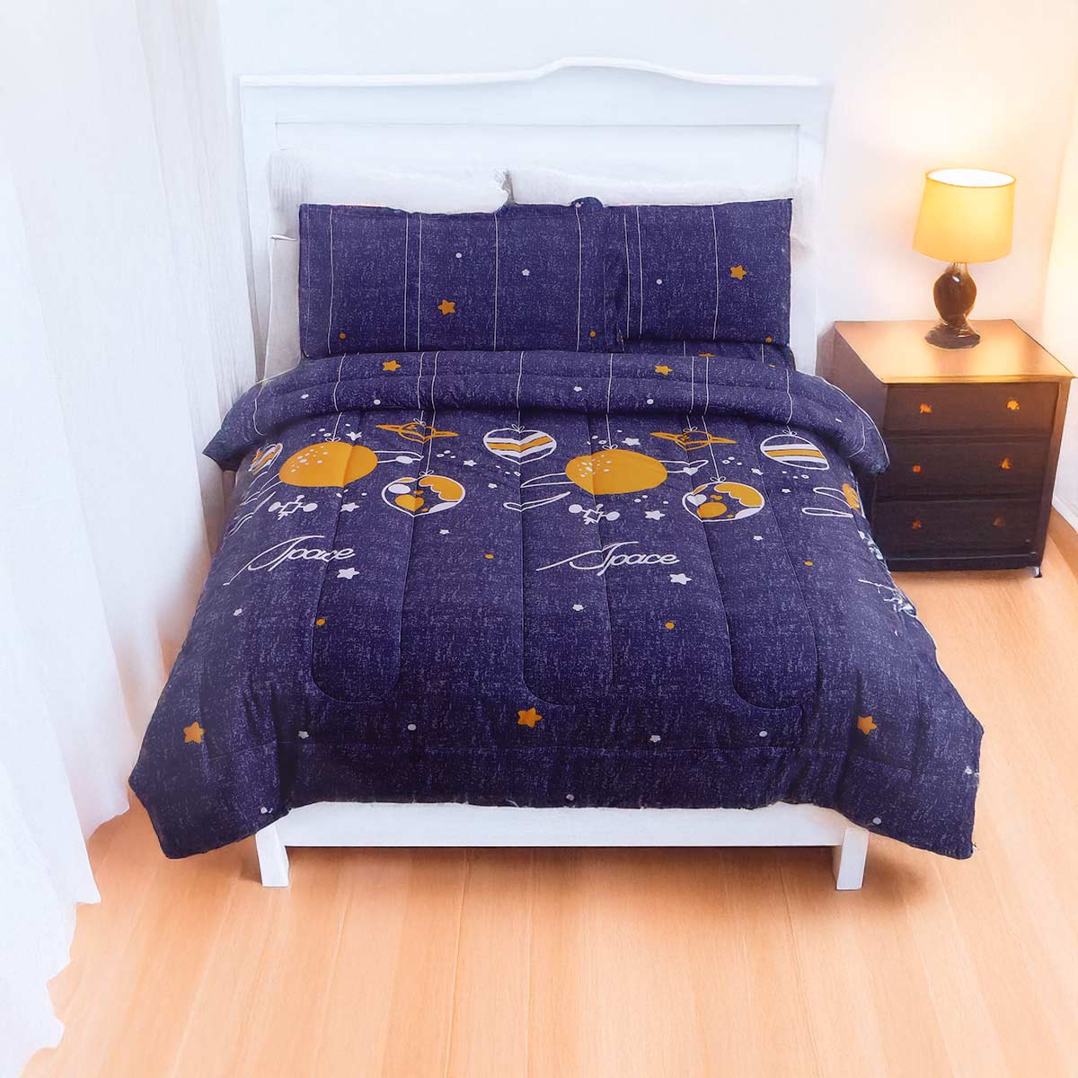 Comforter 4 Pieces Set 160x220cm