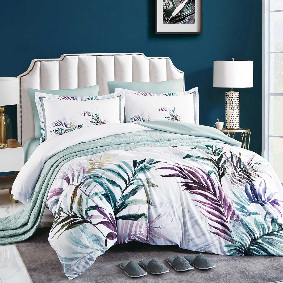 5 Pieces-Comforter Set 160x220cm