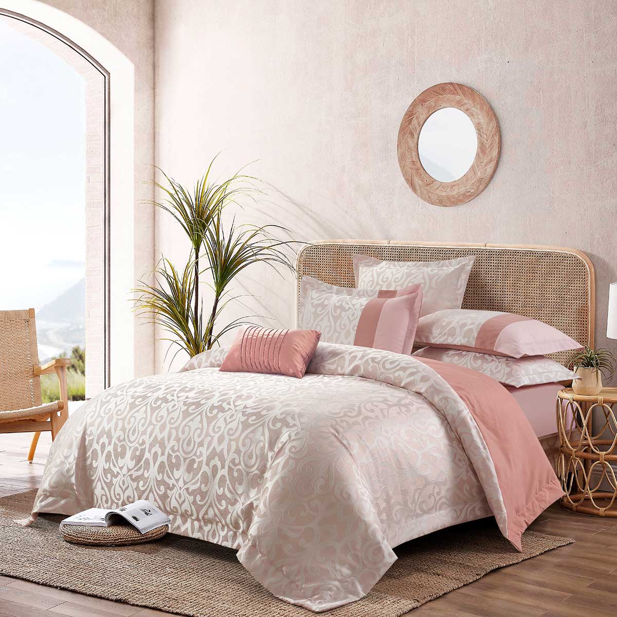 5 Pieces Comforter Set 160x220cm