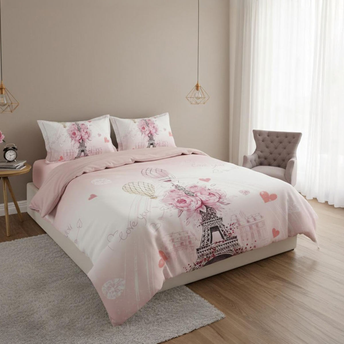 3 Pieces Kids Comforter 160x220cm