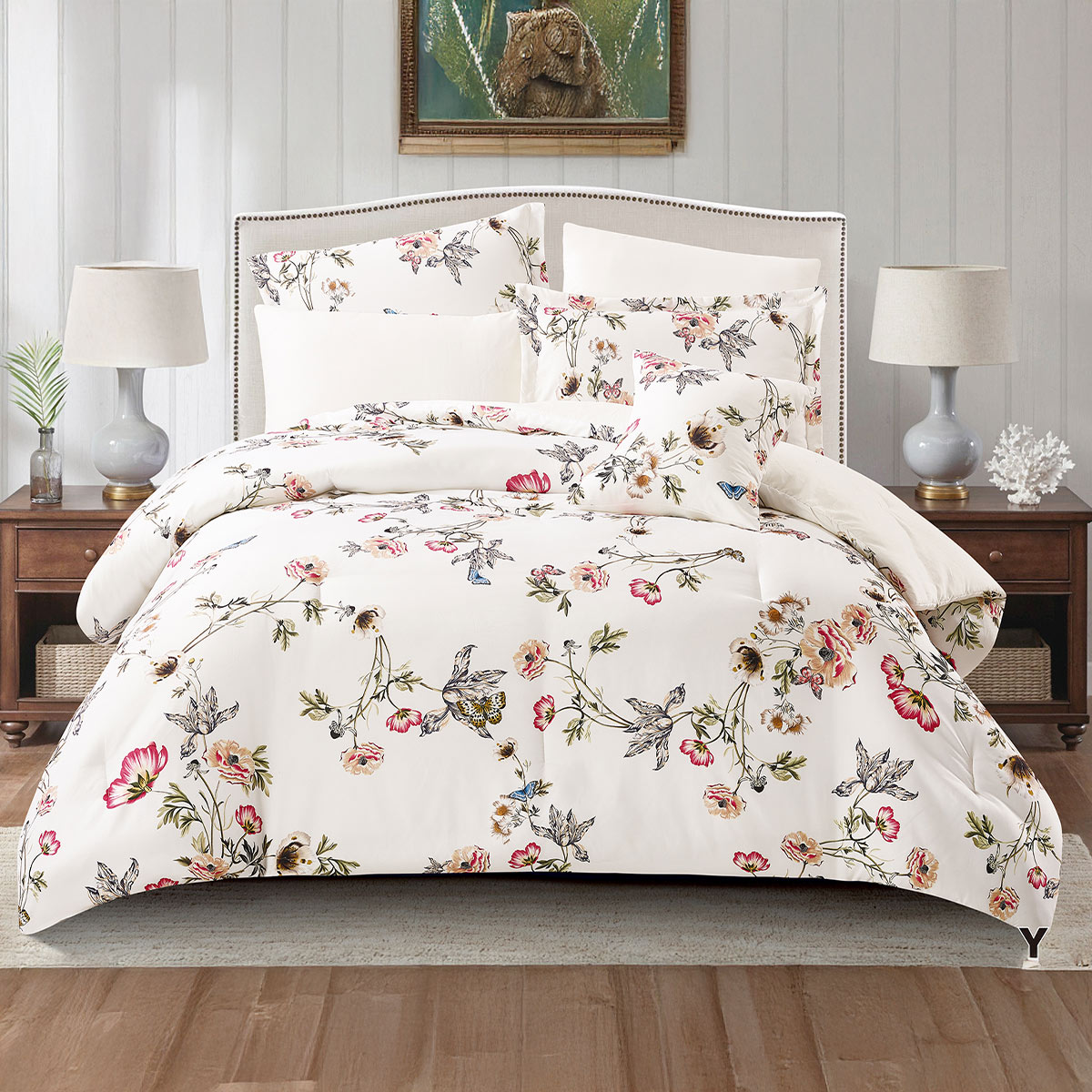Printed Comforter Set  My Home-Y