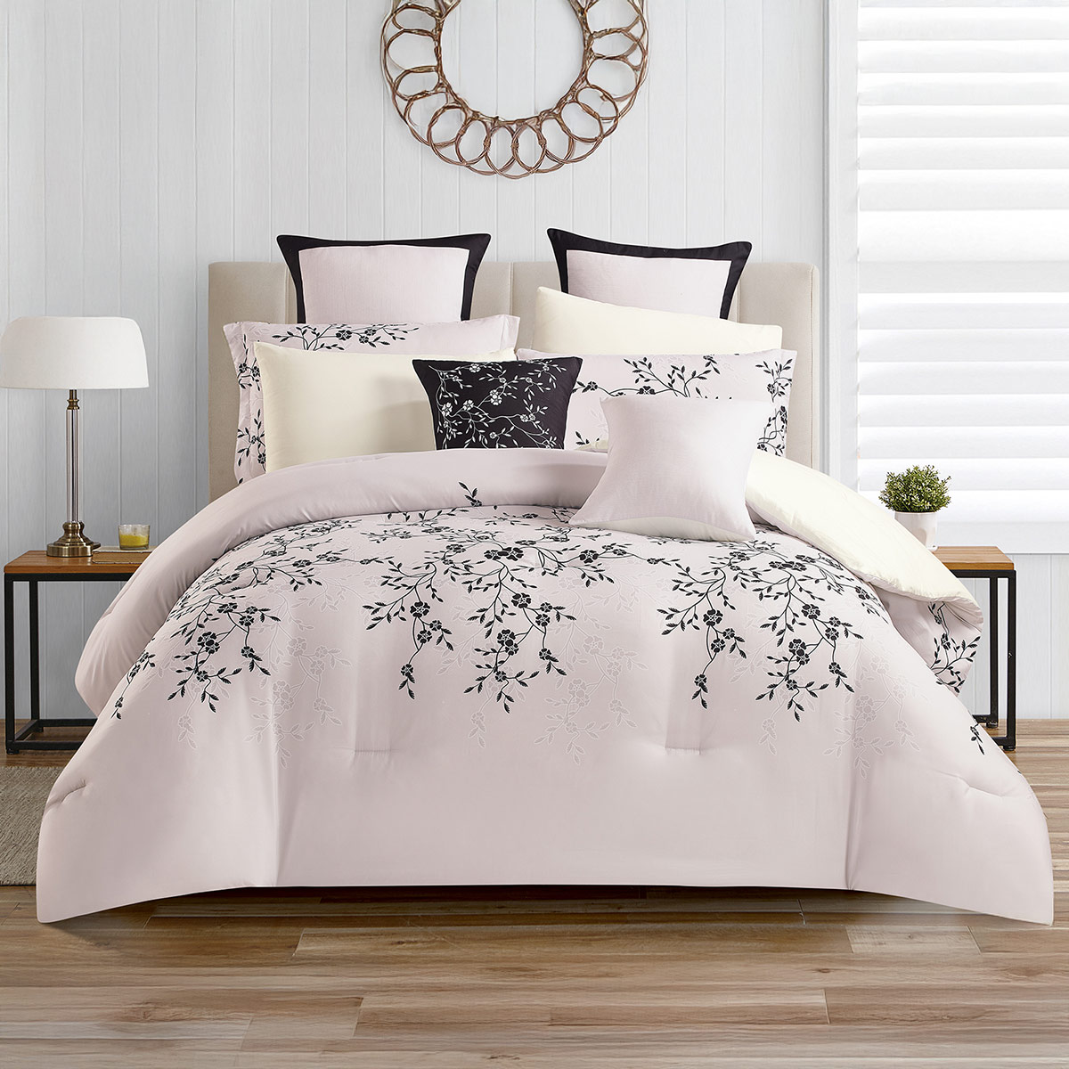 Printed Comforter Set  My Home-HA
