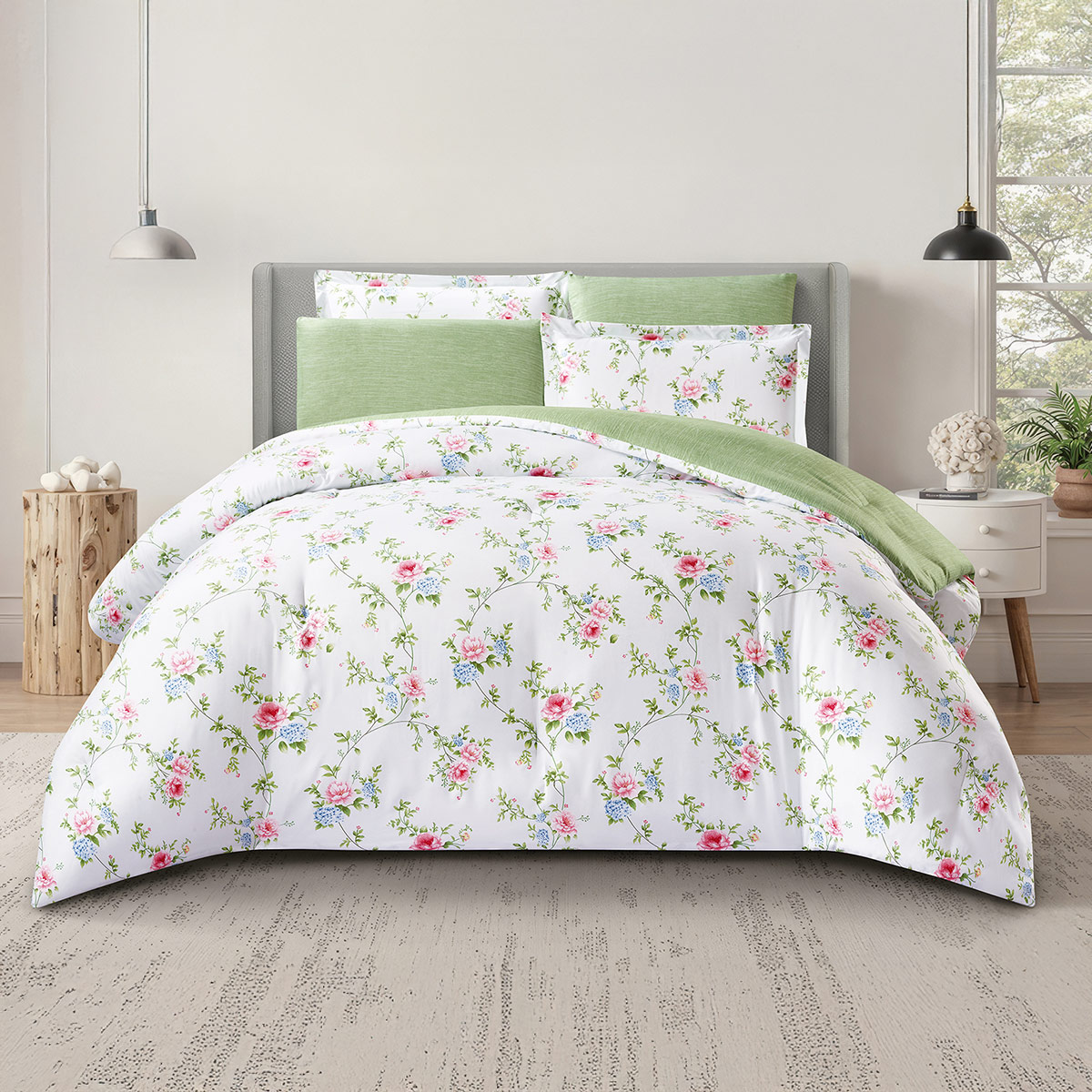 Printed Comforter Set My Home-A53