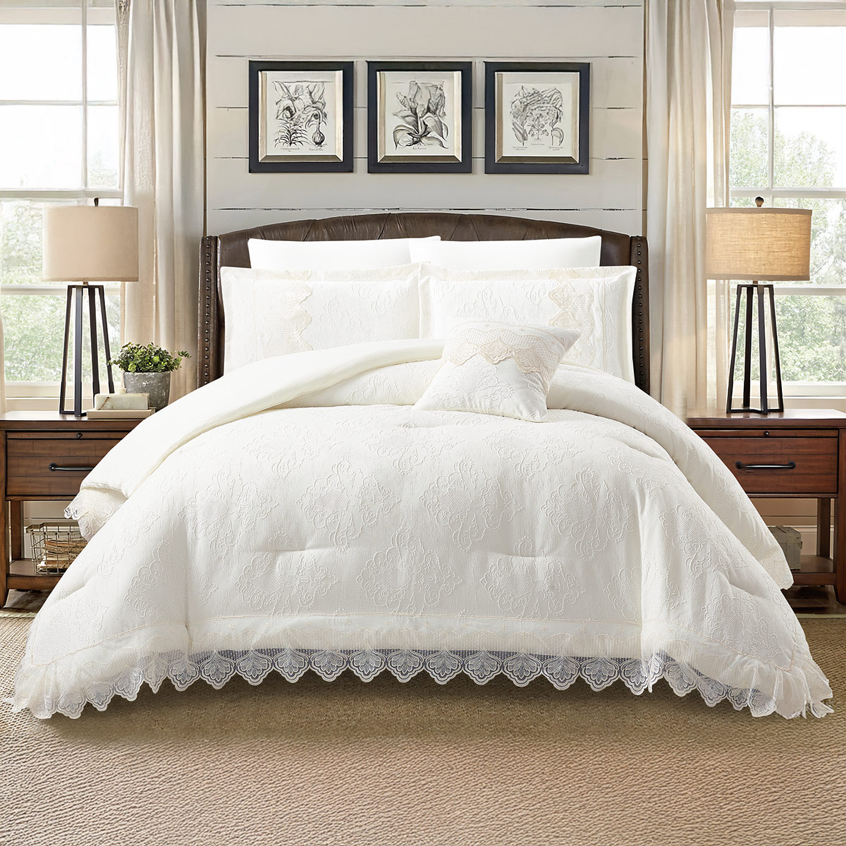 Printed Comforter Set My Home-A60