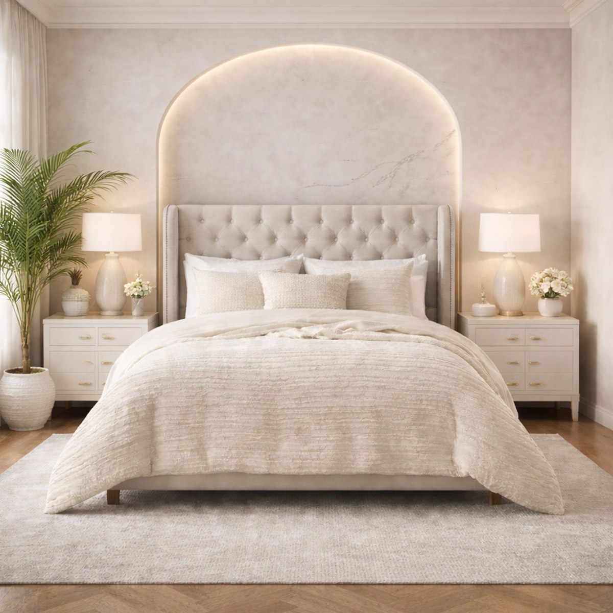 Velvet Comforter Set 3 Pieces 230x260cm