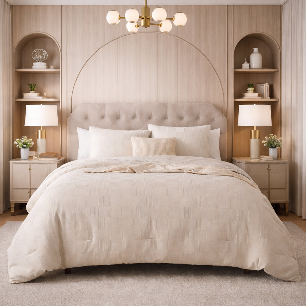 Velvet Comforter Set 2 Pieces 170x230cm