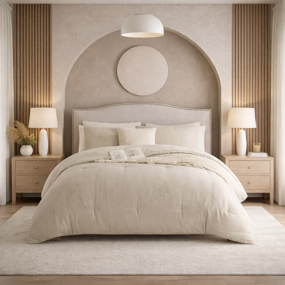 Velvet Comforter Set 2 Pieces 170x230cm