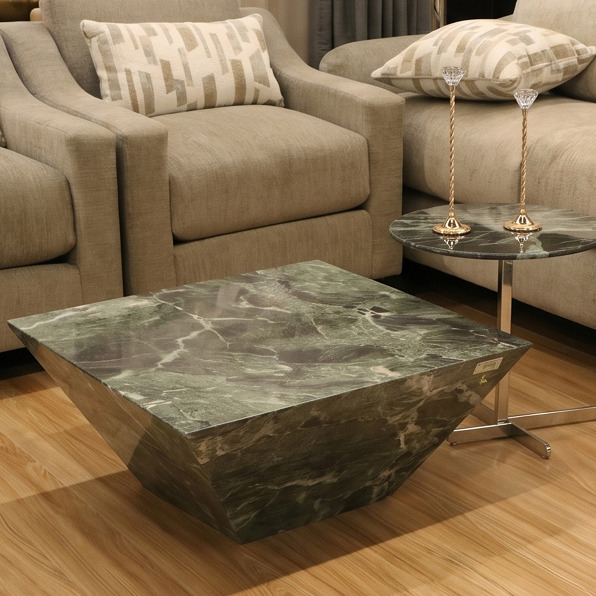 Modern Tea Table Marble Set