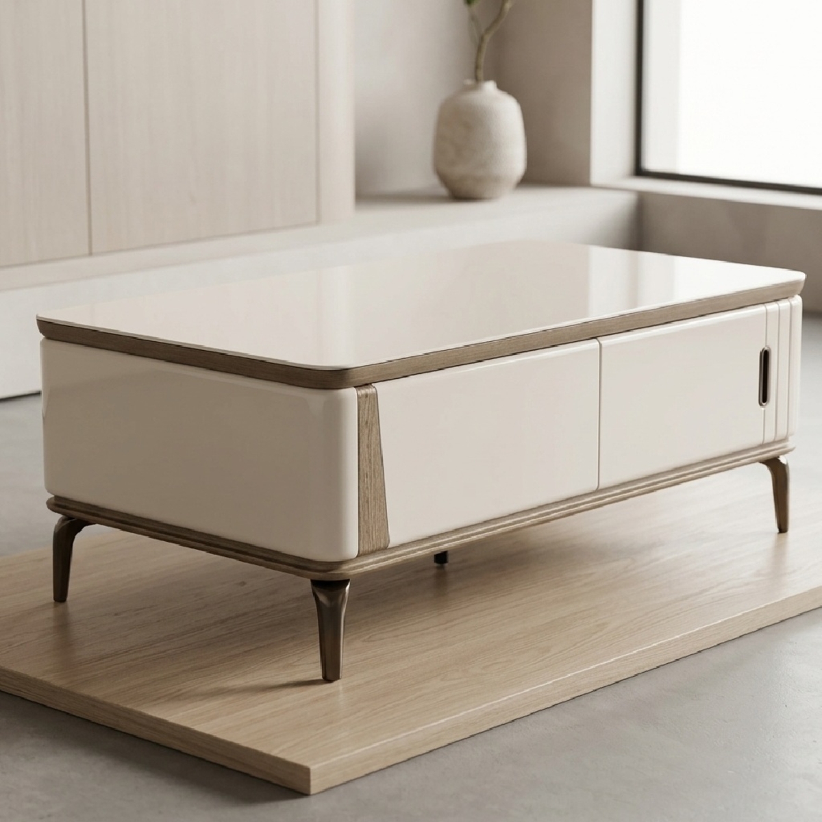Marble Top Tea Table Single