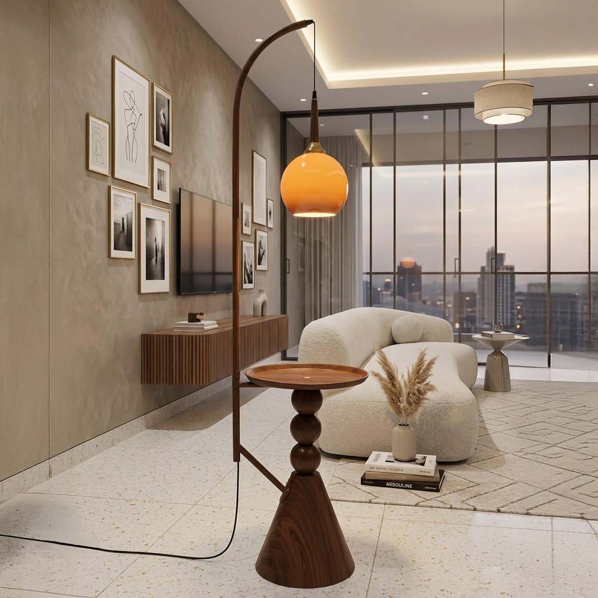 Side Table With Light | Furniture | Living Room Furniture | Side & End Tables Side Table With Light | Furniture | Living Room Furniture | Side & End Tables