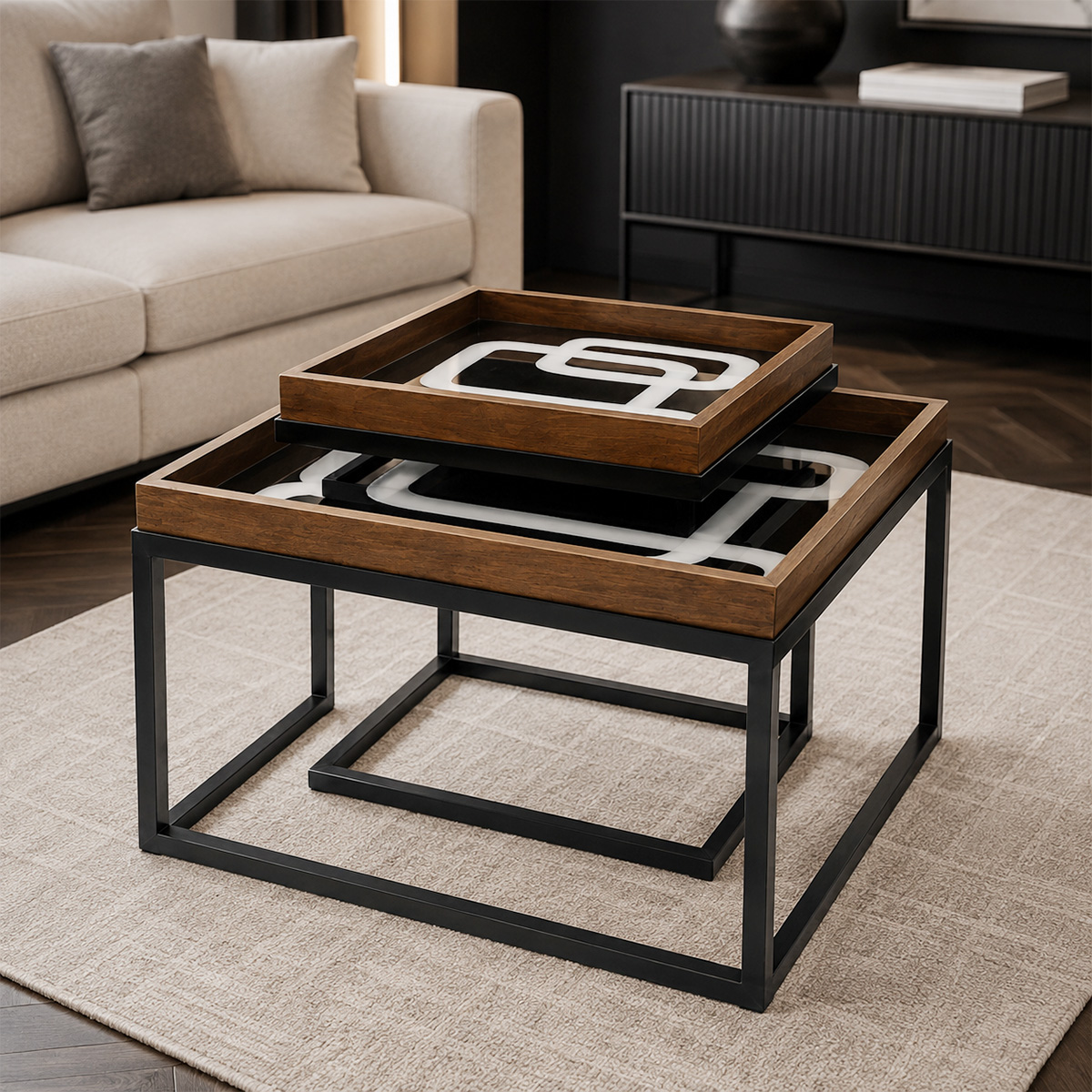 Moderen Tea Table Set