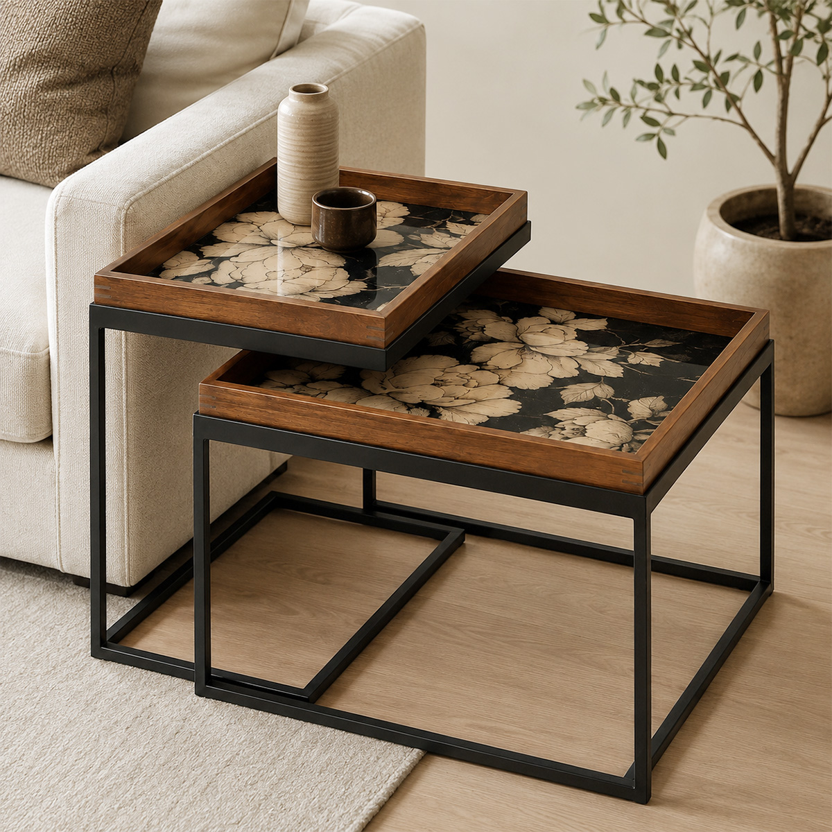 Moderen Tea Table Set