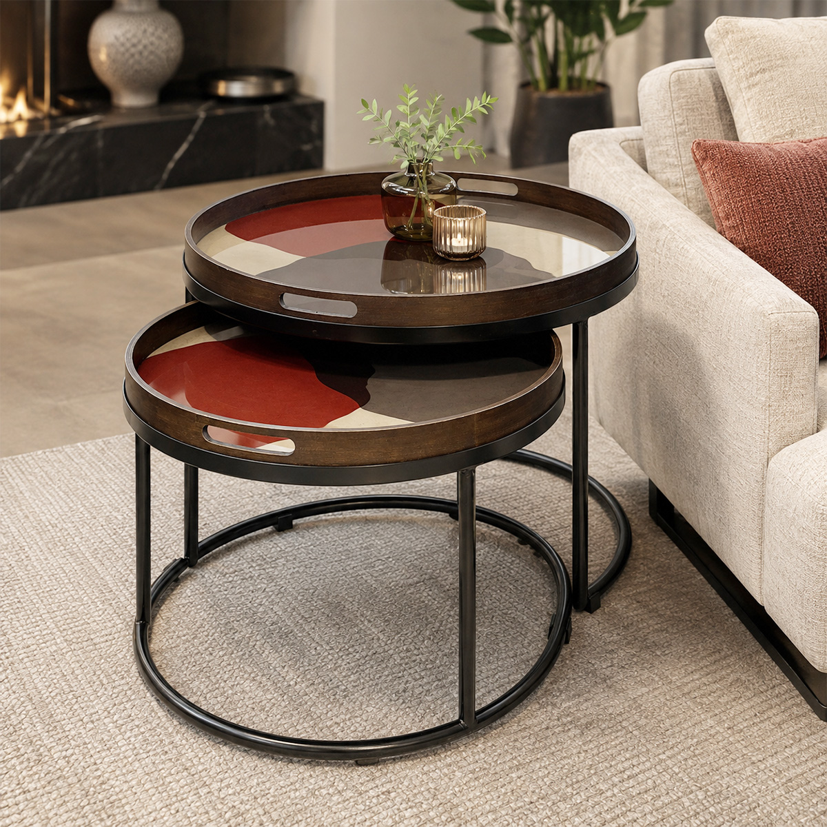 Moderen Tea Table Set
