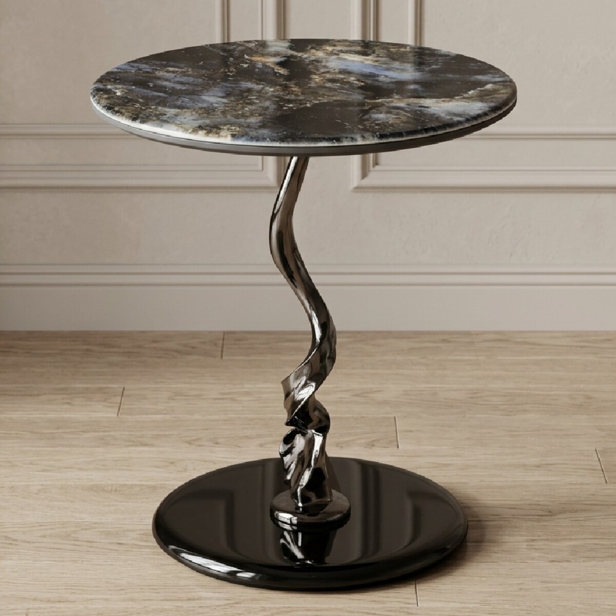 Marble Top Round Table