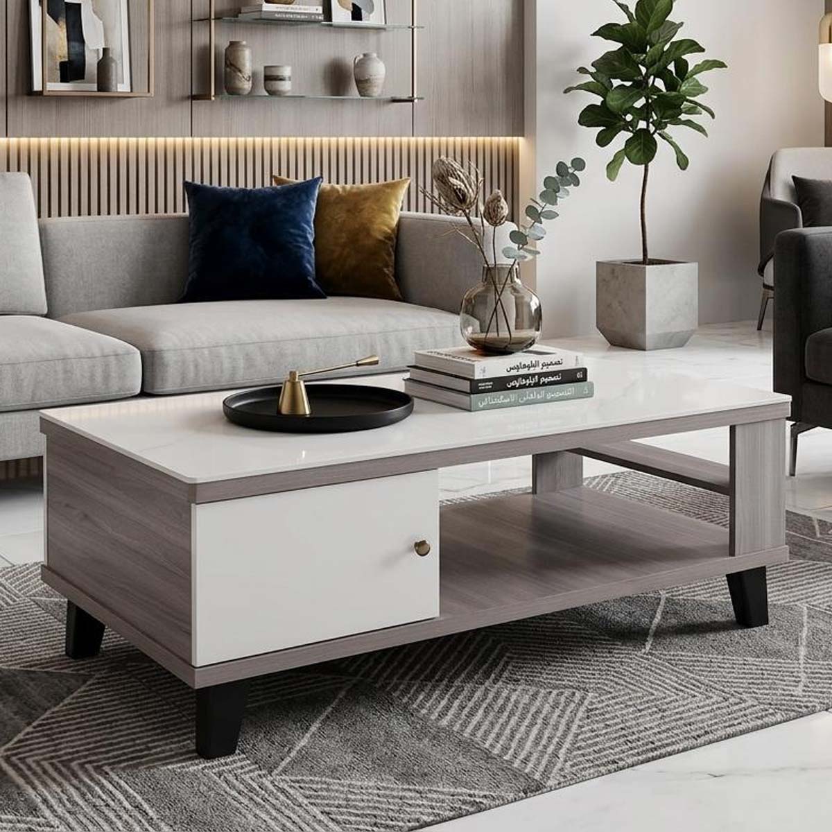 Marble Tea Table 