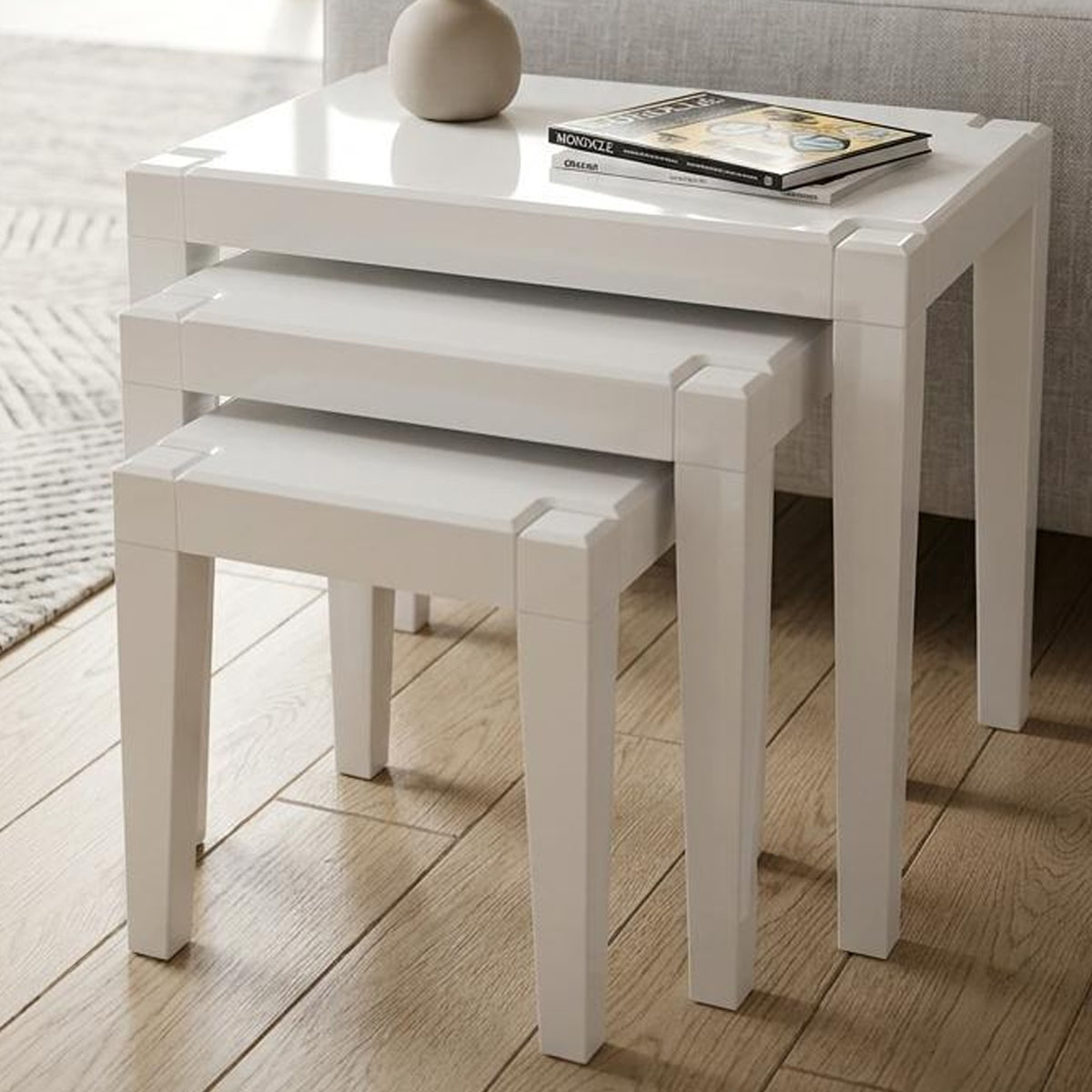 Modern Nesting Table 3 Pieces